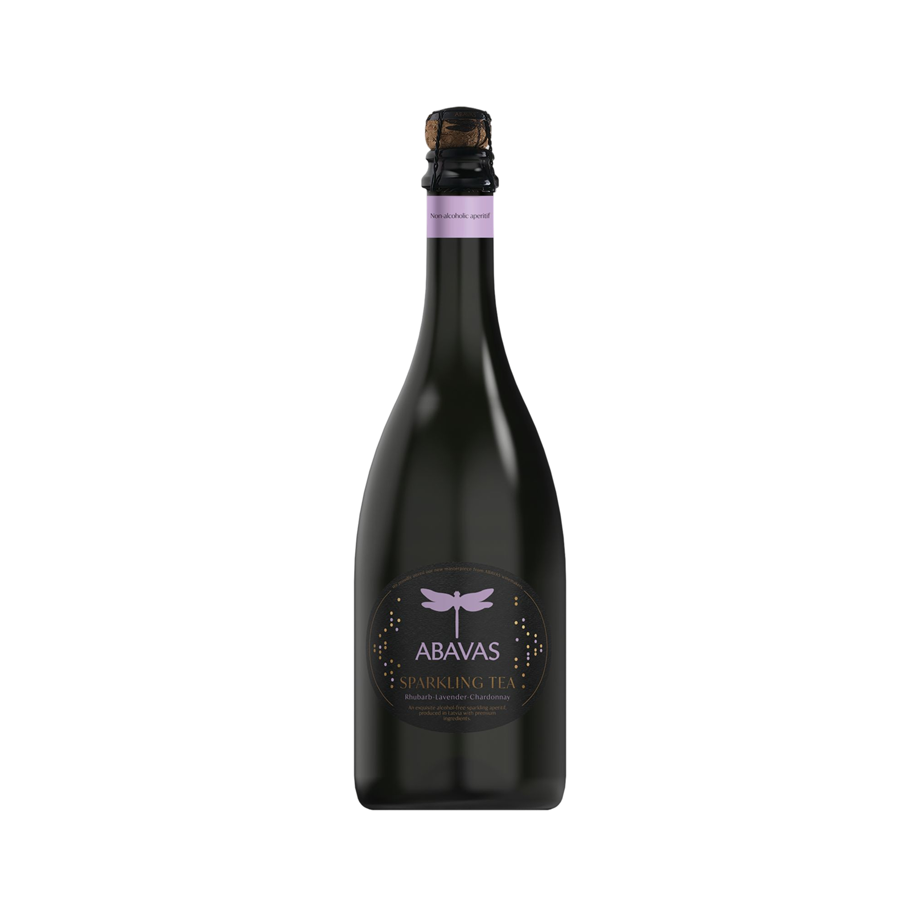 SPARKLING TEA RHUBARB–LAVENDER